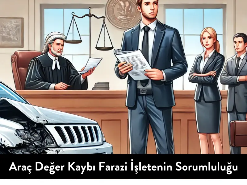 Araç Değer Kaybı Farazi İşletenin Sorumluluğu