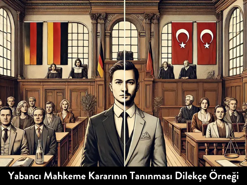 Yabancı Mahkeme Kararının Tanınması Dilekçe Örneği