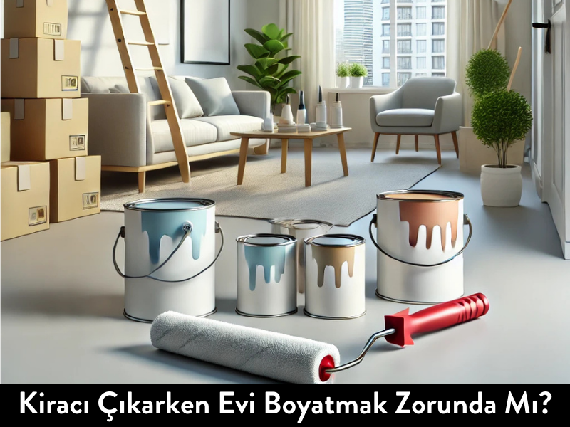 Kiracı Çıkarken Evi Boyatmak Zorunda Mı?