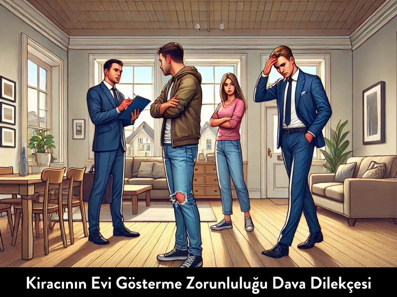 Kiracının Evi Gösterme Zorunluluğu Dava Dilekçesi