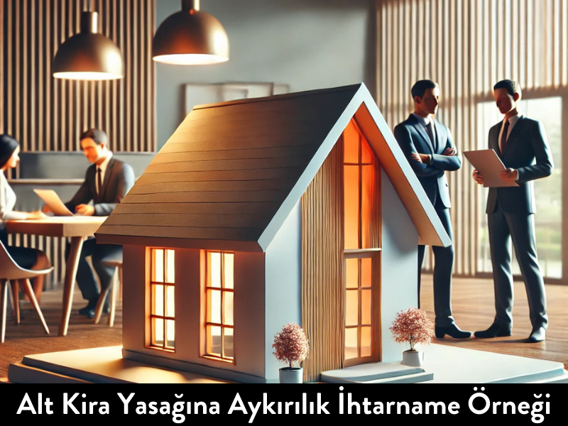 Alt Kira Yasağına Aykırılık İhtarname Örneği