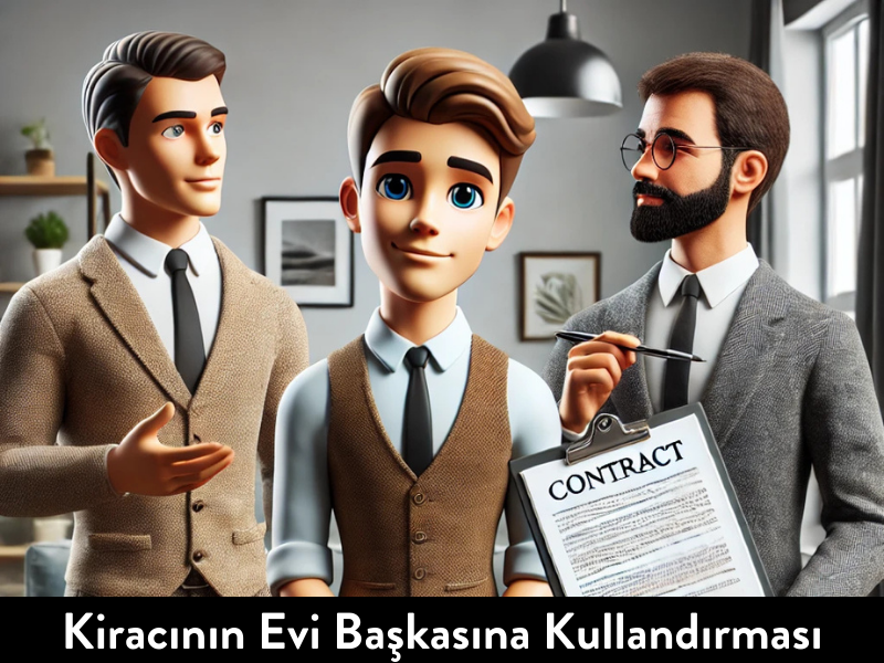 Kiracının Evi Başkasına Kullandırması