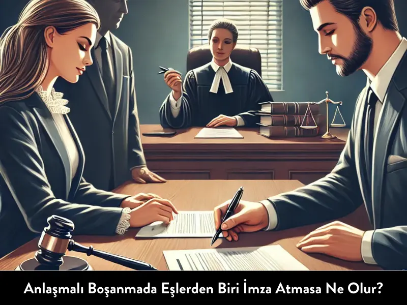 Anlaşmalı Boşanmada İmza Atmasa Ne Olur?