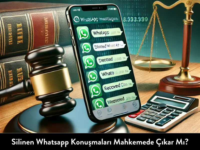 Silinen Whatsapp Konuşmaları Mahkemede Çıkar Mı?