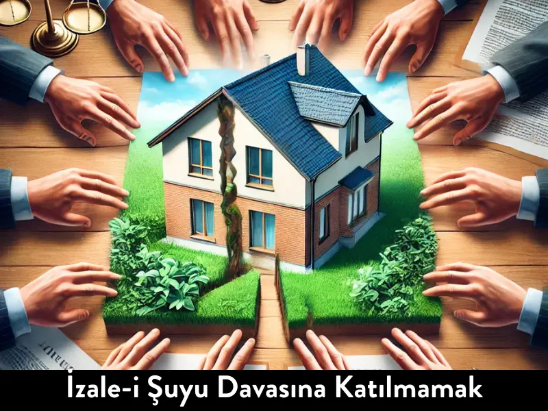 İzale-i Şuyu Davasına Katılmamak